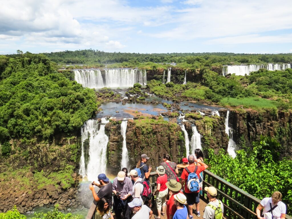 Iguazu Falls, Argentina, and Brazil